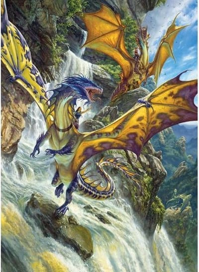 Cobble Hill Legpuzzel Drakenwaterval 1000 stukjes