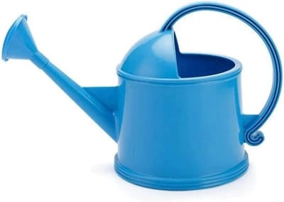 Gietijzeren gieter - Planten sproeier - Planten water geven - 360 graden douchekop - 1 liter inhoud - Blauw