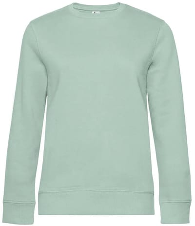 Dames sweatshirt met ronde hals B&C Queen