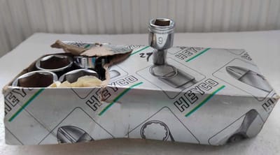 Heyco 50-6 Dopslagsleutel 9mm 1/2" Chroom-Vanadium