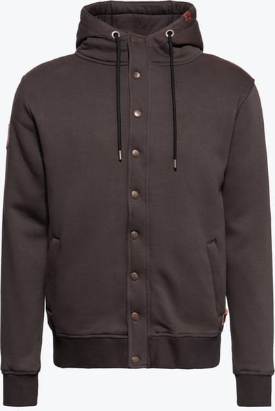 King Kerosin Outdoor-sweatjack KKI110025 bruin