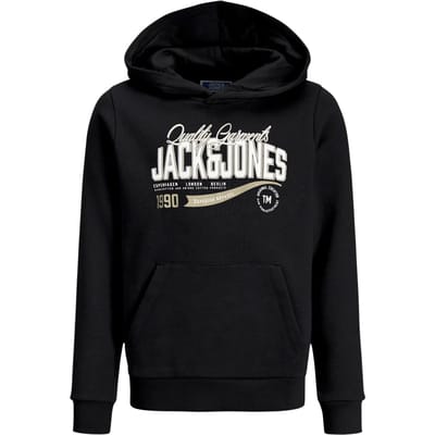Jack & Jones Logo Sweat 2 Col Hoodie Junior - Maat 152