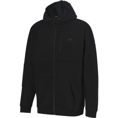 CRIVIT Heren sweater (Zwart met capuchon, S (44-46))