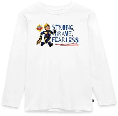Brandweerman Sam Strong, Brave, Fearless Premium T-Shirt Kinderen