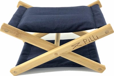 Pilli Hoofdsteun - Kussen - Strand en Park - Opklapbaar - Lichtgewicht - Blauw