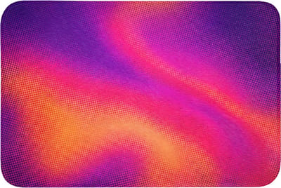 Badmat 90x60 cm - Antislip - Abstract - Patroon - Kleurverloop - Badmatten voor badkamer - Badkamermat - Douchemat - Badkamer mat