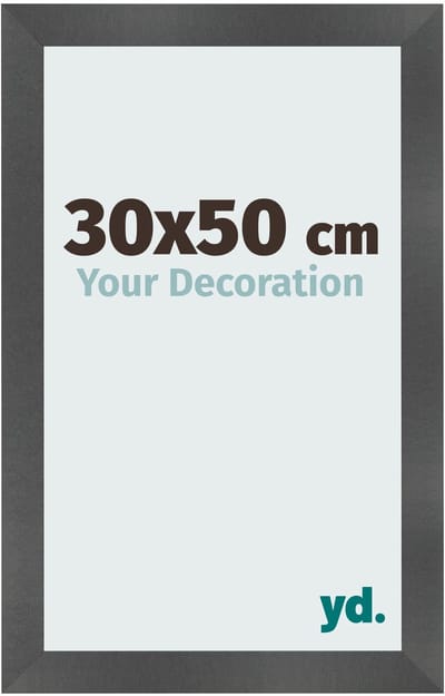 Your Decoration - Fotolijst 30x50 cm - MDF - Zwart Mat - Pisa