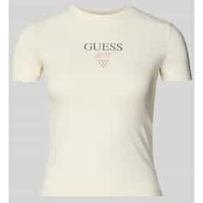 Guess Jeans W6ri15j1314 T-shirt Met Korte Mouwen Wit L Vrouw