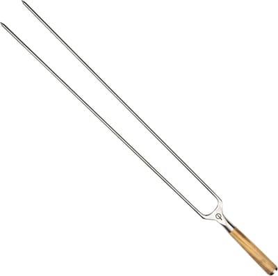 Forged Churrasco Spies 50cm - Vork vorm - Olijfhout