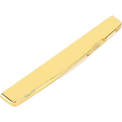 Akoestische Gitaar Zadel Brug Vervanging Messing Metaal Muziekinstrument Accessoires GL224 (1 st) beige