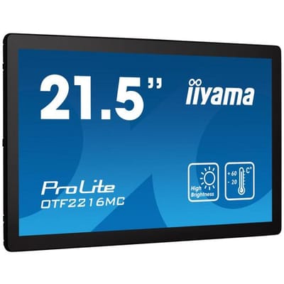 iiyama OTF2216MC-B1 computermonitor 54,6 cm (21.5") 1920 x 1080 pixels Full HD LCD aanraakscherm zwart