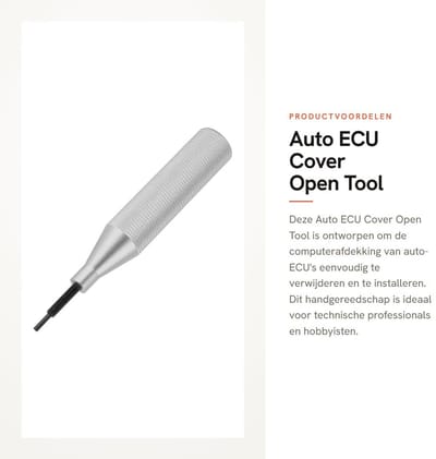 Dailygoods- Auto ECU Cover Tool - Hoogwaardige Aluminiumlegering - Handgereedschap - Geschikt voor KTAG/KESS/FGTECH - Eenvoudig te Verwijderen - Schadevrij Gebruik - ECU Gereedschap
