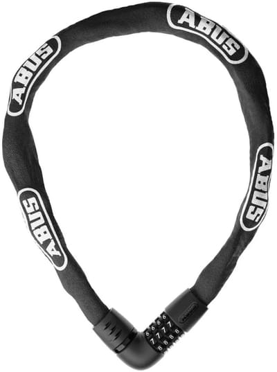 Fietsslot ABUS Kettingslot - Tresor 6807C - Security level 7 - zwart - 85 cm - Geschikt voor elektrische fietsen en stadsfietsen