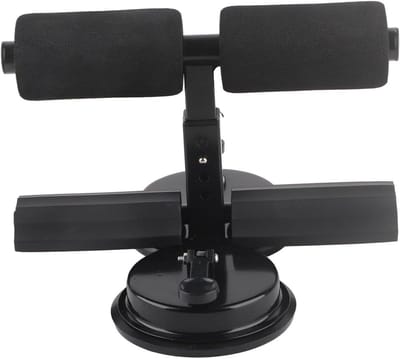 Buikspier Trainer - Oefenapparaat Fitness - Core Training - Verstelbare Hoogte - 25x15x10 cm - Zwart