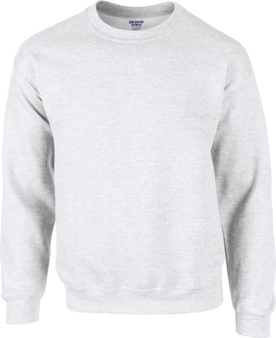 Russell - Crewneck Unisex Sweatshirt - Ash (Heather) maat XXL