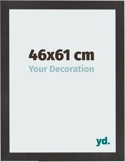 Your Decoration - Fotolijst 46x61 cm - MDF - Zwart Mat - Bologna