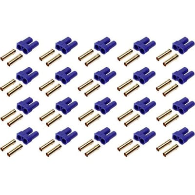 Reely 1399710 Accupack bus EC5 Verguld 20 stuk(s)