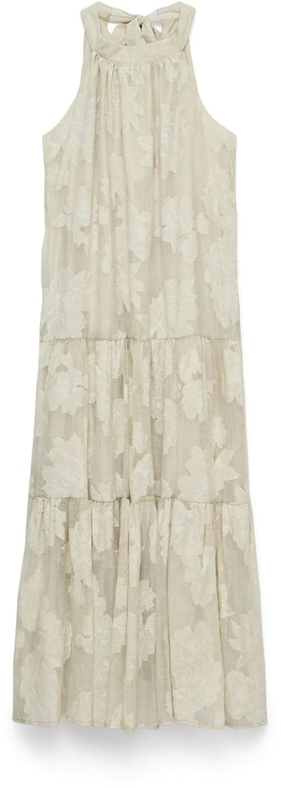 VERO MODA - VMBRONYA HALTERNECK 7/8 DRESS EXP - Dames - Maxi jurken
