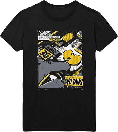 WuTang Clan - Invincible Heren T-shirt - S - Zwart