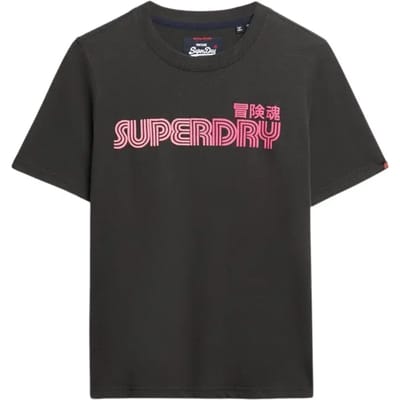 Superdry - Faded Core T-shirt - Dames - T-shirts