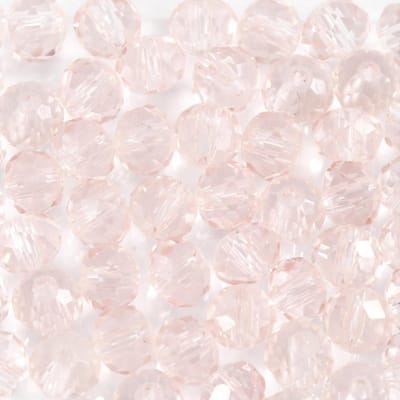 Creativ Company CC Glas Kralen 4 mm Lichtroze 45 stuks.