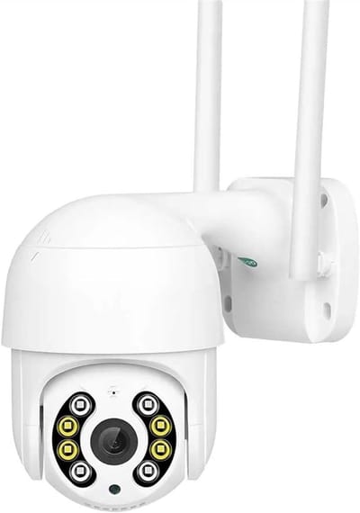 Beveiligingscamera Buiten - IP Camera - Huisbewaking Opnemen - Intelligente Bewegingsdetectie - 4K Resolutie - Wit