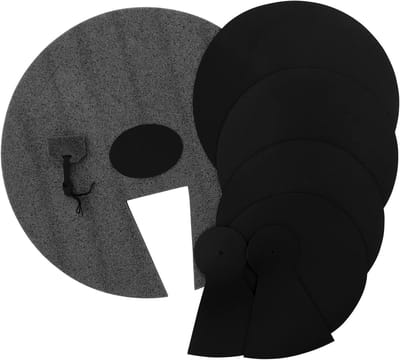 Dempers Drumstel Set - Mute Pads - Geluidsreductie Oefenen - Snelle Installatie - 7 Delig - Zwart
