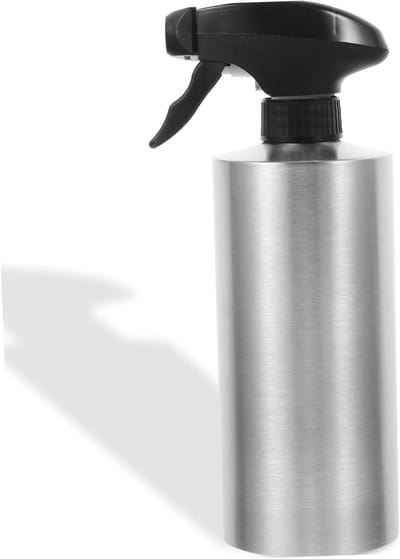 Bloemgieter - Sproeifles - Planten Water Geven - Roestvrij Staal - 550ml - Zilver