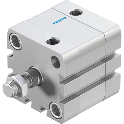 Festo Compacte Cilinder 40mm Boring 10mm Slag ISO 21287 Dubbelwerkend - 536290 - P2BMH
