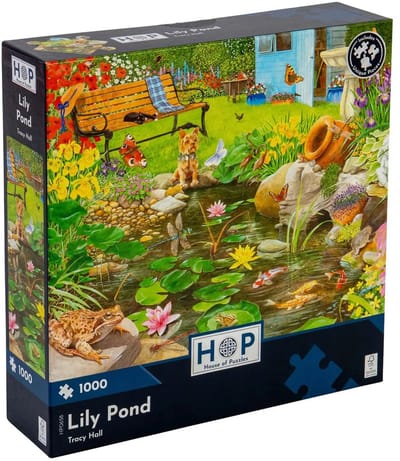 House of Puzzles legpuzzel Lily Pond 1000 stukjes natuur.