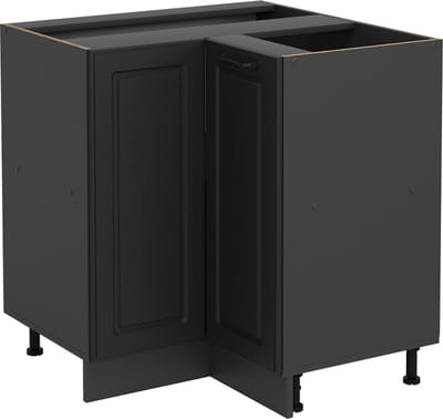 Vicco R-Line Hoekkast – 75.6 cm zonder werkblad Antraciet landhuis