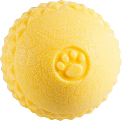 Vadigran Tpr Bal Yellow Vanilla Geel - Hondenspeelgoed - Ø6.4 cm