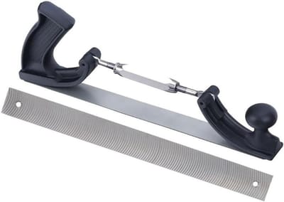 Metaalvijlhouderset - Carrosserie polijstgereedschap - Oppervlakken gladmaken - Gebogen gefreesde tanden - 36 x 12 x 5 cm