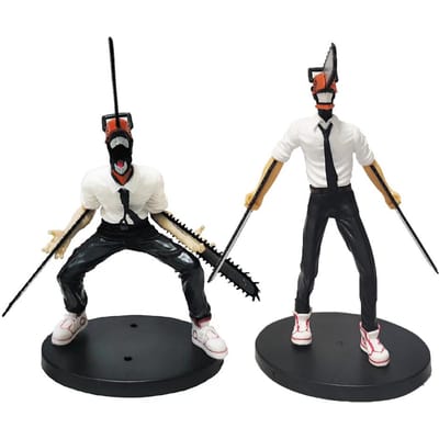 Chainsaw Man Anime Figuur Power Denji Actiefiguur PVC Chainsaw Man Power Figuur PVC Volwassen Collectie Monteerbaar Model Perfect Speelgoed