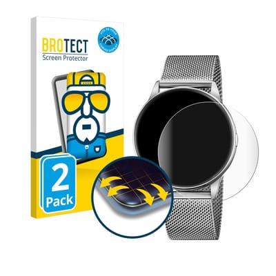 BROTECT - Screenprotector voor Lotus Smartime 50000/1 - Folie Beschermfolie transparant volledig dekking - 2 Stuks