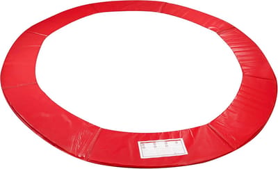 Trampoline Randafdekking - Veiligheidsrand - Trampoline Veiligheid - Waterafstotend Vinyl - Diameter 457 cm - Rood