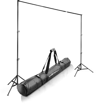 Telescoop Achtergrondsysteem 225-400cm voor Fotografie en Videoproductie