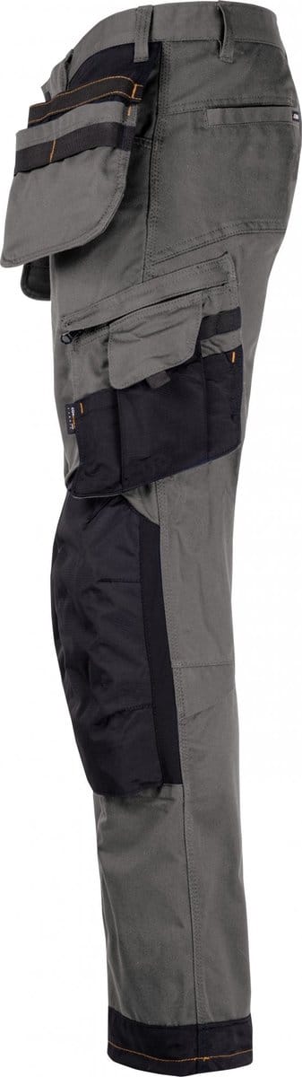 Jobman 2164 Werkbroek Stretch - Maat 44 - Grijs/Zwart
