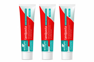 Ecosym Tandpasta Gebitsprothesen - 3 x 75 ml - Voordeelverpakking