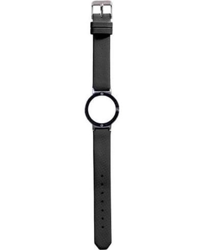 JU'STO J-WATCH bandje Leather Spot Black - GRANDE