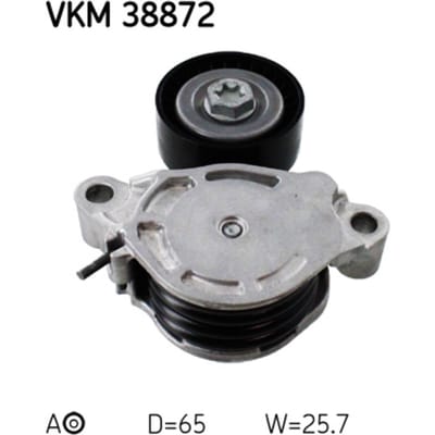 Spanpoelie, V-riem SKF VKM 38872