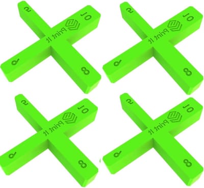 Terrasplank Afstandhouders - Vlonder Gereedschap - Vlonders Plaatsen - 4 Maten in 1 - 5-10 mm - Groen