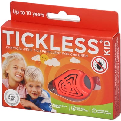 TICKLESS KID - Orange - Anti Teek