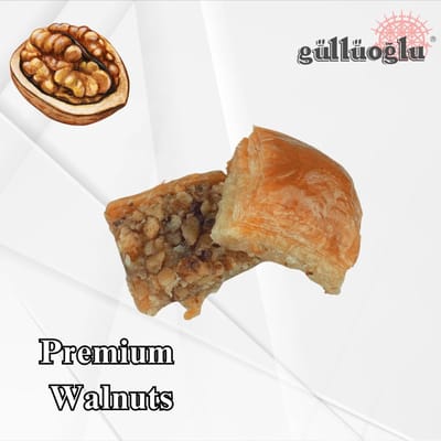 Since 1871 - Walnoot Baklava - 500 g - 14 Stuks - Premium Turks Dessert