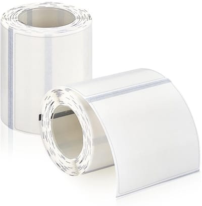 Dailygoods- Thermische Stickers 300 Vellen - Rechthoekig 5 cm - Zelfklevend - Waterdicht - Etiketten voor Barcode/Naamplaatje - Duurzaam Papier