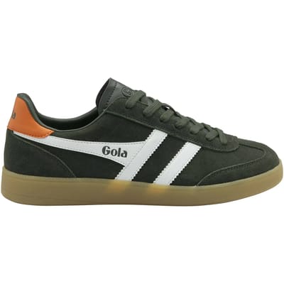 Gola Viper - Herensneaker - Donker-Khaki-Wit-Moody-Orange-Gum