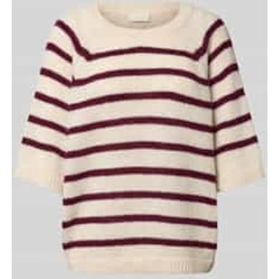 Loose fit gebreide pullover met alpacagehalte