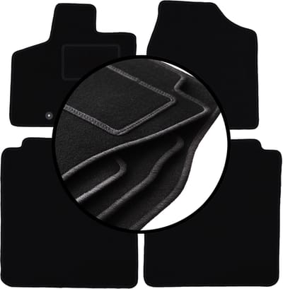 Complete set veloursmatten voor: Lancia Voyager minivan (2008-2016)