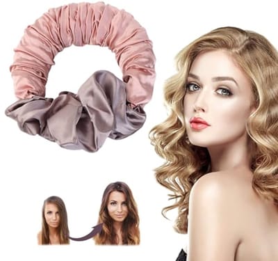 Hittevrije Krullen Haar Scrunchies - Krullen Zonder Hitte voor Gemiddeld en Lang Haar