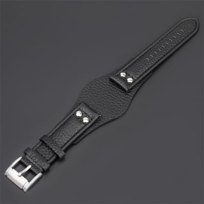 22 mm horlogeband van echt leer Geschikt voor Fossil CH2564 en CH2565 horloges, stalen gesp